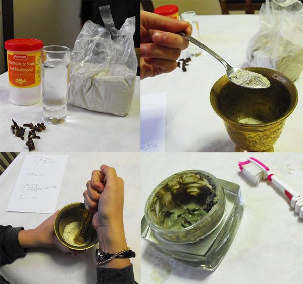 le dentifrice fait maison